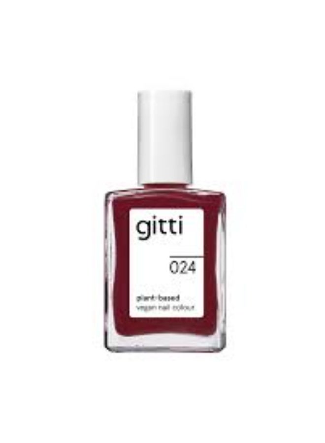 gitti no. 024 - Forever Red Nail Polish 15ml - Image 1